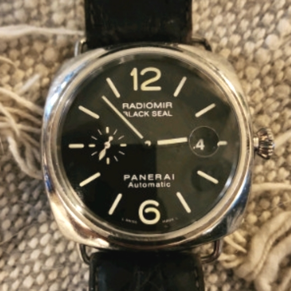 Authentic Panarai Radiomir black seal